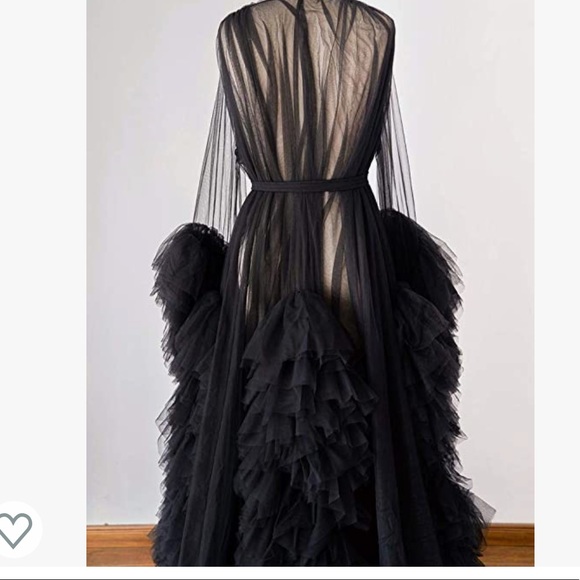 Tulle Puffy Robe - Picture 7 of 7